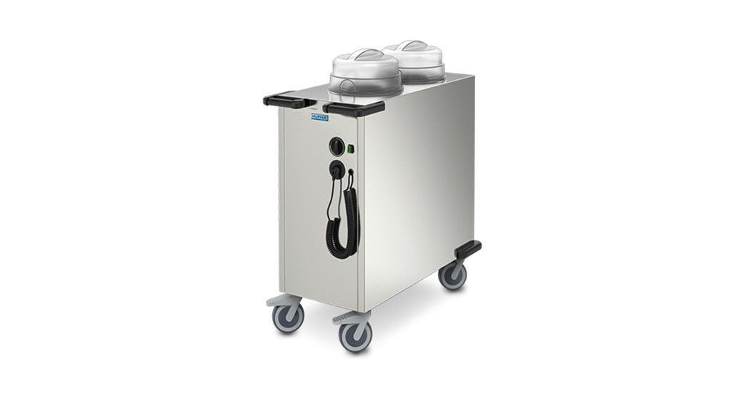 Tellerspender beheizt, Teller Ø 190 bis 260 mm